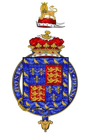 edmund tudor coat of arms.